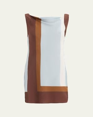 SIR. Marais Silk Mini Dress - White