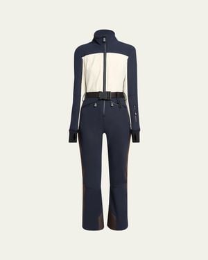 Moncler Hardfleece Ski Suit - Blue