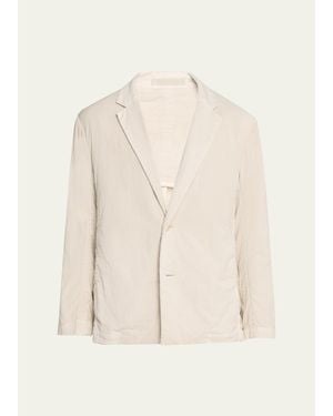 IM MEN Pigment Cotton Single-Breasted Sport Coat - Natural