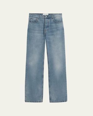 Ami Paris Large Fit Jeans - Blue