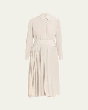 WE-AR4 The Waltz Shirtdress - Natural
