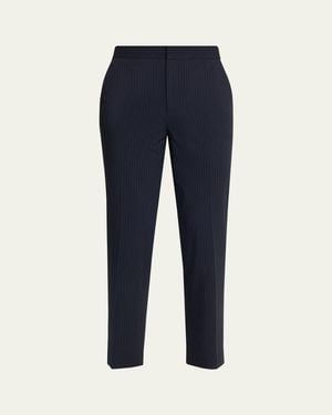 L'Agence Rebel Pinstriped Pants - Blue