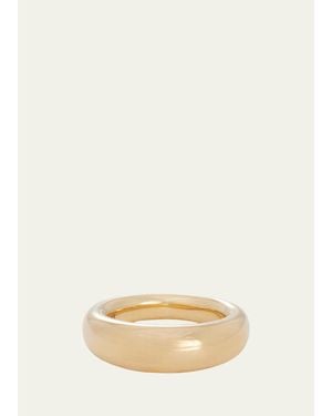 Sidney Garber 18K Dome Ring, 7Mm - Natural
