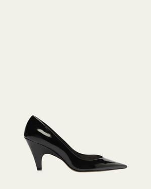 Alexandre Birman Frenchie Patent Leather Pumps - Black