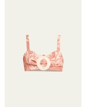PATBO Artichoke Bralette Top - Pink