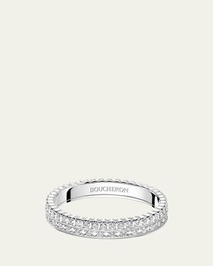 Boucheron Quatre Radiant Edition Diamond Wedding Band Ring - Multicolor