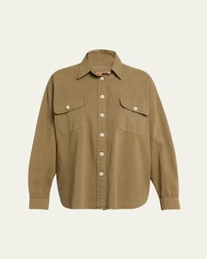 Jamie Haller The Big Shirt With Flap Pockets - Natural