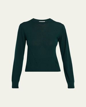FFORME Mitchell Merino Wool Crewneck Sweater - Green