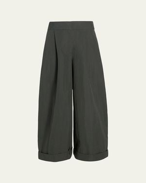 Proenza Schouler Talla Wide-Leg Pants - Gray