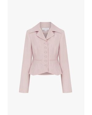 ALIGNE Sophia Fitted Blazer - Pink