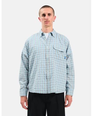 Larriet Weisner Rain Plaid Shirt - Blue