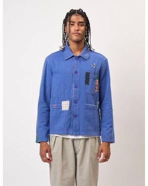 BHODE Chore Jacket (Patchwork) - Blue
