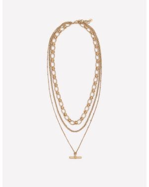 Boden Layering Necklace - White