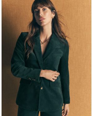 Boden Stamford Cord Blazer - Green