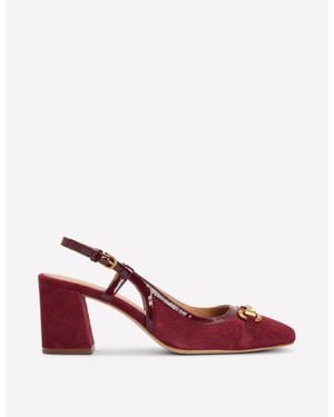 Boden Iris Absatzschuhe Mit Trensendetail Und Fersenriemen - Rot