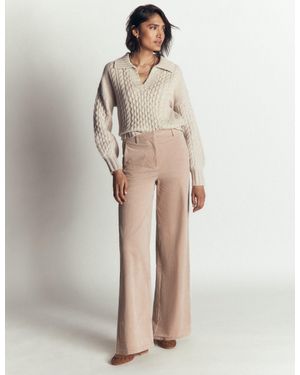 Boden Belgravia Cord Pants - Natural