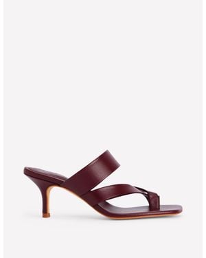 Boden Toe Post Kitten Heel Sandal - Brown