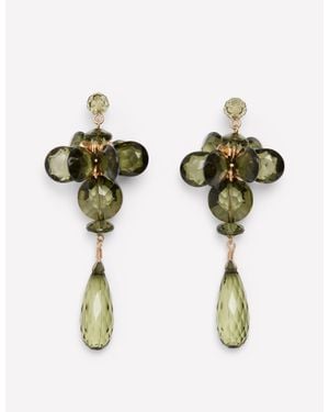 Boden Coloured Glass Earrings - Green