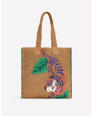 Boden Shopper Tote - White