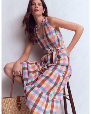 Boden Viv Double Cloth Maxi Dress - Multicolour