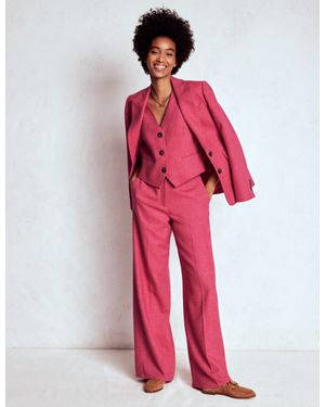 Boden Belgravia Wool Pants - Red