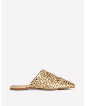 Boden Mule Slipper Loafer - Natural