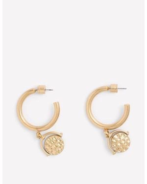 Boden Spinner Disc Hoops Metallic - Natural