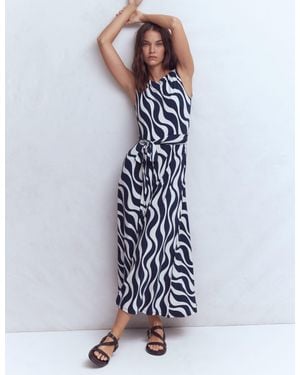 Boden Tamsin Jersey Midi Dress - Blue
