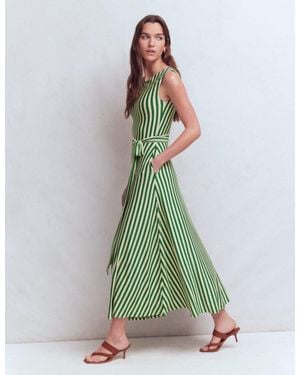 Boden Tamsin Jersey Midi Dress - Green