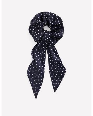Boden Scarf Scrunchie - Blue