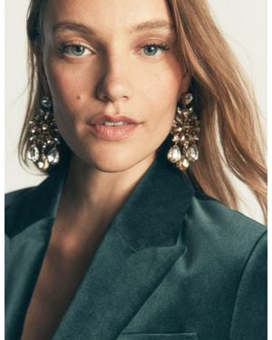 Boden Statement Jewel Earrings - Metallic