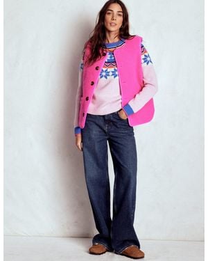 Boden Clerkenwell Reversible Gilet - Blue