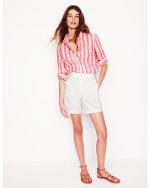 Boden Barnsbury Chino Shorts - Red