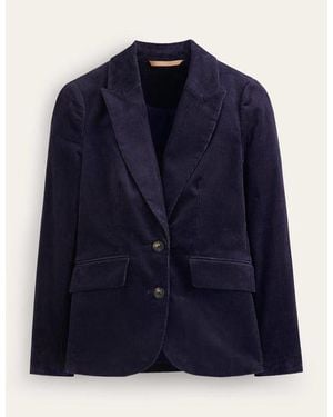 Boden The Marylebone Cord Blazer in Black Lyst UK