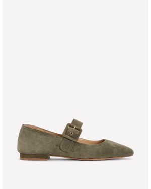 Boden Vic Chisel Toe Mary Janes - Green