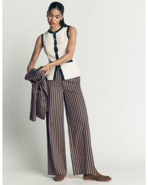 Boden Belgravia Tailored Pants - White