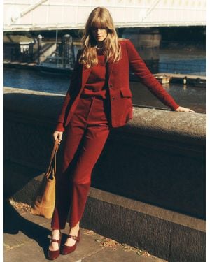 Boden Canonbury Cord Pants - Red