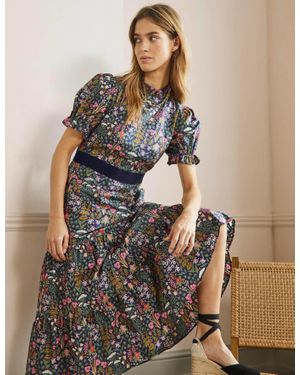 Boden bonnie silk midi dress hotsell