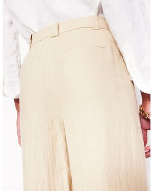 Boden Westbourne Linen Pants - Natural