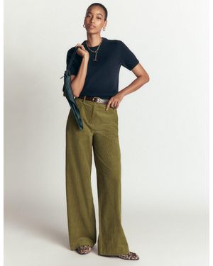 Boden Belgravia Chunky Cord Pants - Blue