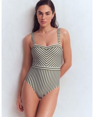 Boden Clean Sweetheart Swimsuit - Green