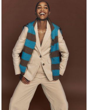 Boden Stamford Cord Blazer - Brown