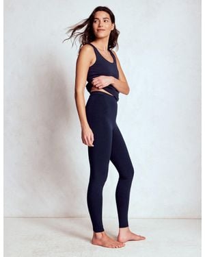 Boden High Rise Jersey Leggings - Blue