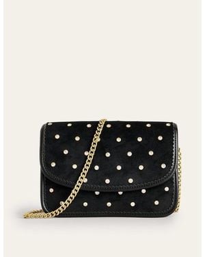 Boden Embellished Cross-body Bag - Black