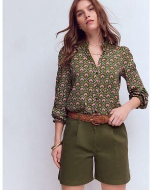 Boden Chino Shorts - Brown