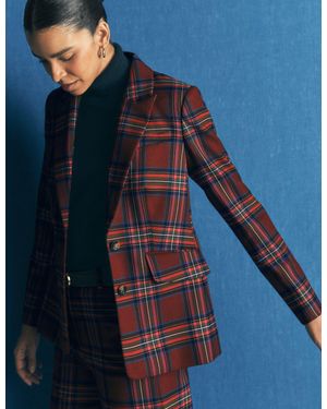 Boden Stamford Wool Blazer - Brown