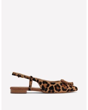 Boden Easy Slingback Flats - Brown