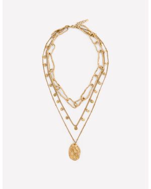 Boden Irregular Layered Necklace - White