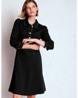 Boden Nicolette Long Sleeve Dress - White