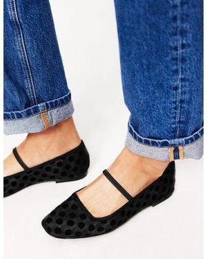 Boden Thea Mary-Jane-Ballerinas - Weiß